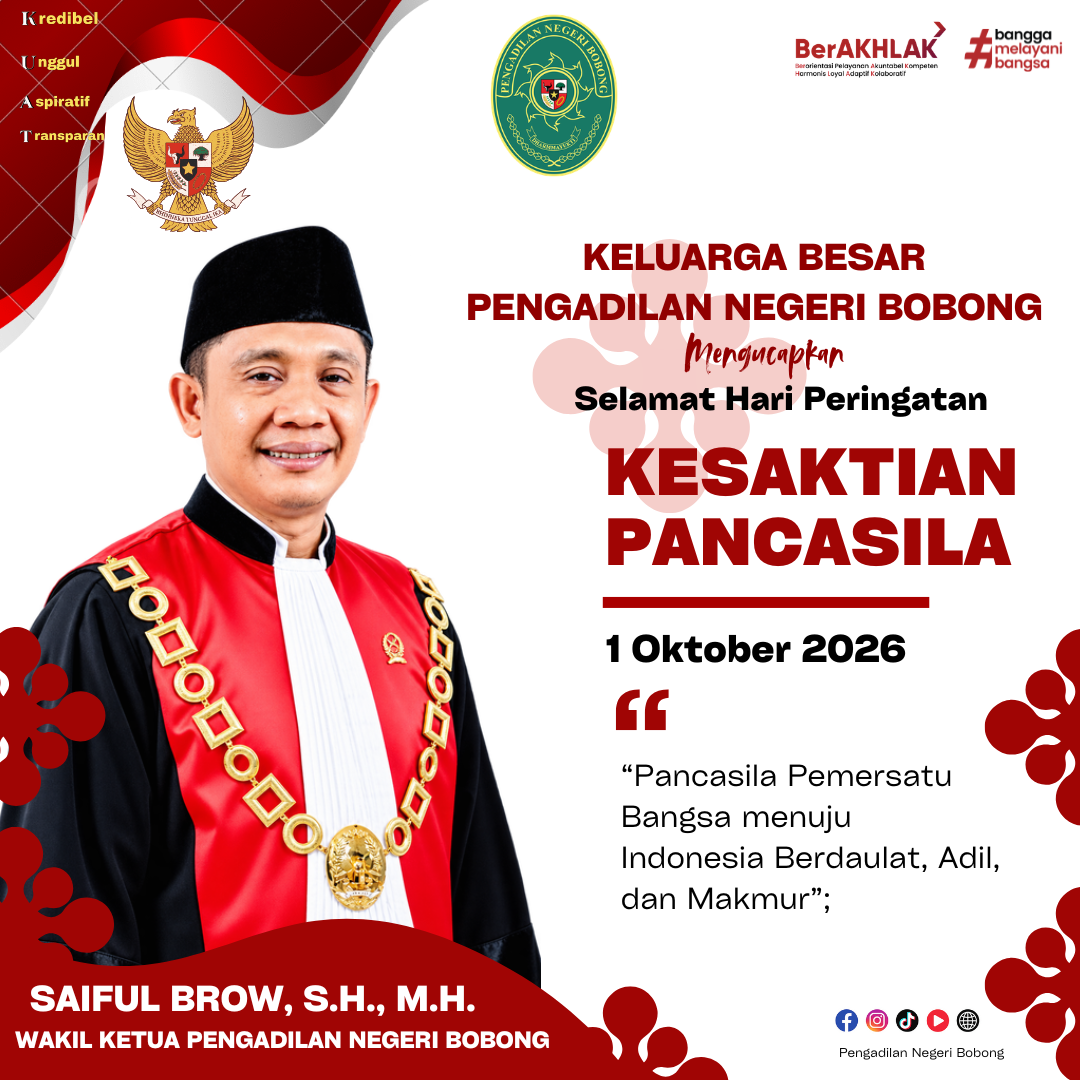 Ucapan Selamat Hari Kesaktian Pancasila